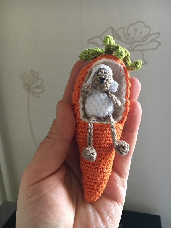 Häkelanleitung Die Karotten Anhänger