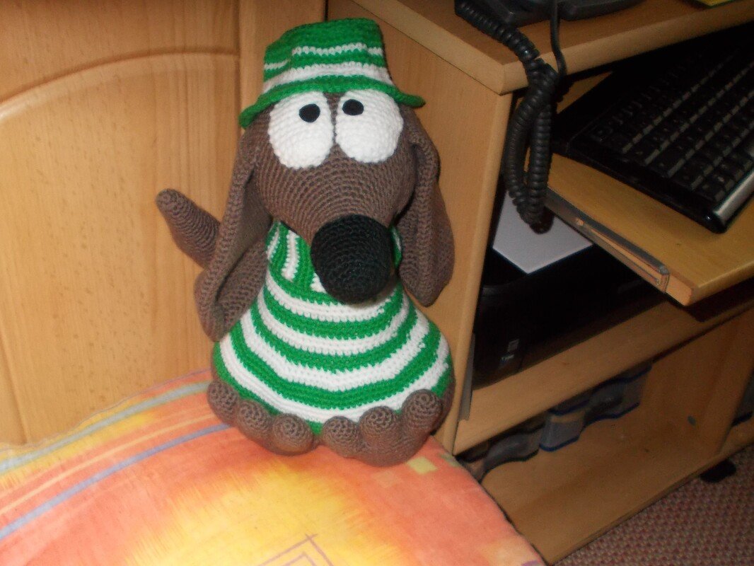 Waldi &amp; Susi - Door Stopper - Crochet Pattern by Diana´s kleiner Häkelshop