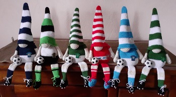 Meine Fussballwichtel sind super geworden und haben viel Freude bereitet