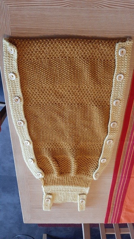 Baby-Schlafsack - Strickanleitung