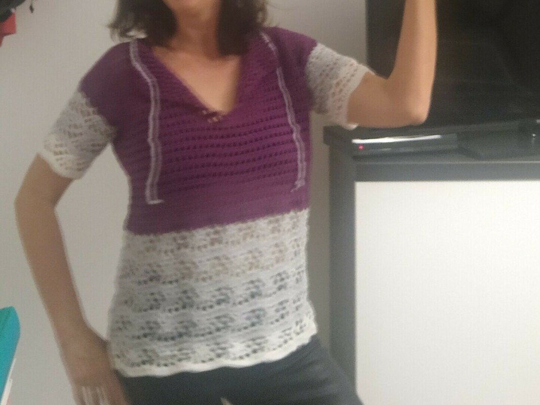 Tunika HAPPINESS (Gr. S/M und L/XL - leicht an alle Größen anzupassen)