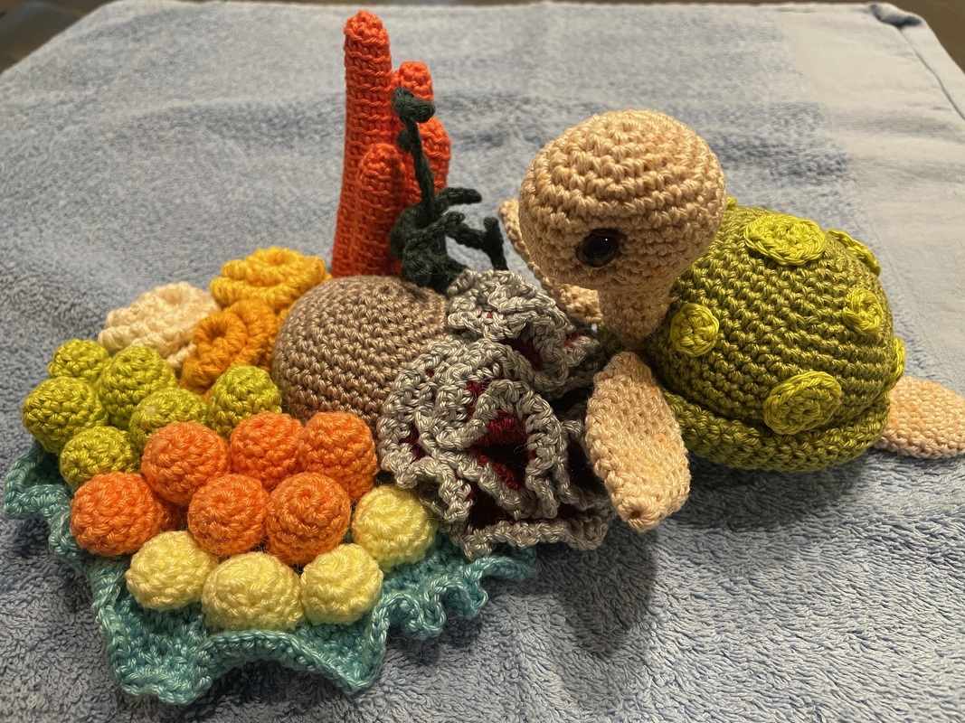 Under the sea - Schildkröte Sofia Häkelanleitung Amigurumi