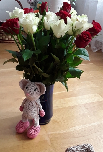 Gehaekelte Maus von Irina