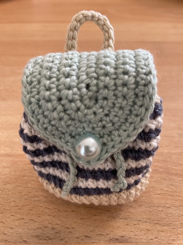 Small Backpack „Mayflower“ – Key Fob, Bag Tags, Gift Bag