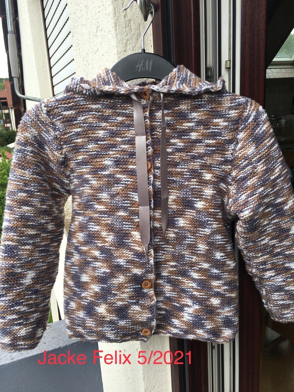 Strickanleitung Kinderjacke mit Kapuze "Macau" 758028