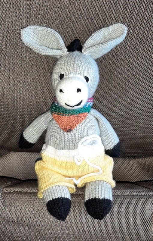 Strickanleitung Esel Elvis