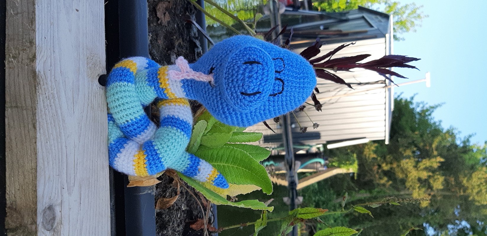 Grinseschlange (klein) von LaCritza