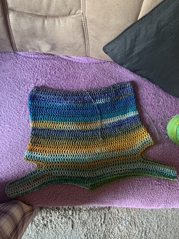 Woll Wunder von Petra Perle angenadelt,einfach und schnell gemacht.