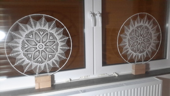 Meine neue Fensterdeko. Ich liebe Mandalas!