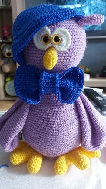 Der Siggi ist jetzt auch fertig. Zuckersüß und zum knuddeln bereit.