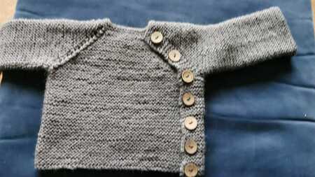 Erstlingsjäckchen Paul &amp; Paula - 0 - 3 Monate - Strickanleitung