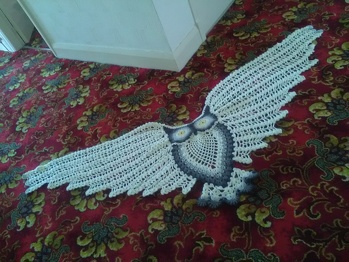 I spent lockdown learning more about crochet as I am self taught the basics, but then I thought to try a pattern and I am so thrilled I made Petra Perle's Hedwig in my own colour way after downloading the pattern it was hard going some times but I learned much. I am sure my 12 yr old granddaughter will love this in her Christmas stocking.    Im on the look out now for my next project thank you so much.