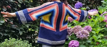 Habe den Mantel etwas verändert. Er ist super schön geworden. Hat viel Spaß gemacht nach der Anleitung zu arbeiten. Danke Petra-Perle