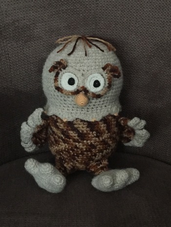 Es hat super geklappt und ein Haarbüschel in der Mitte, macht das ganze etwas witzig.