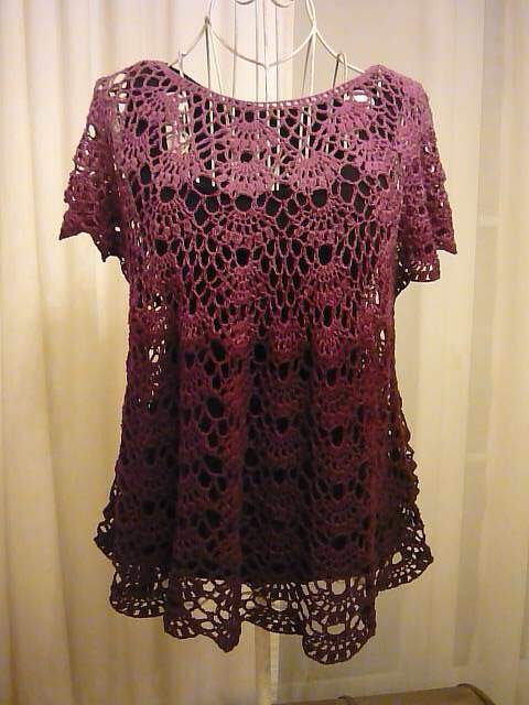 Häkelanleitung Tunika Sarah - alle Größen