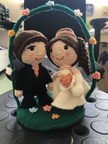 Hochzeitsgeschenk für die beste Freundin meiner Tochter (mit 1 Jahr Verzögerung)