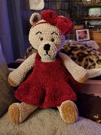 Moni Bär, nach einer Kostenlosen Anleitung