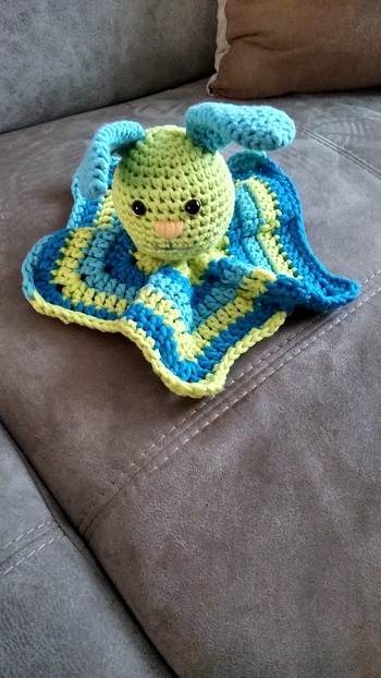 Ein Schnuffeltuch für meinen kleinen Sohn.