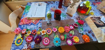 Girlande fast fertig