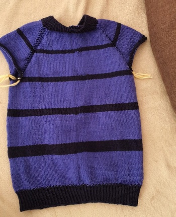 Erster Pullover für meinen Sohn