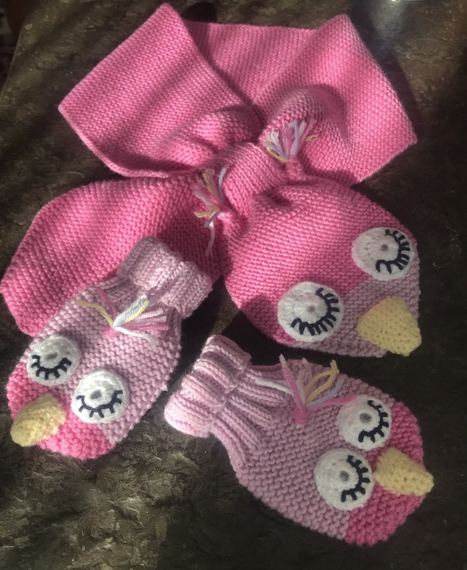 Schals mit Tiermotiven Strickanleitung Vers. 1