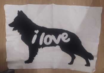 Decke, ca. 1,50m x 1,20m, ca. 43000 Maschen, Vorlage erstellt mit Wooltasia