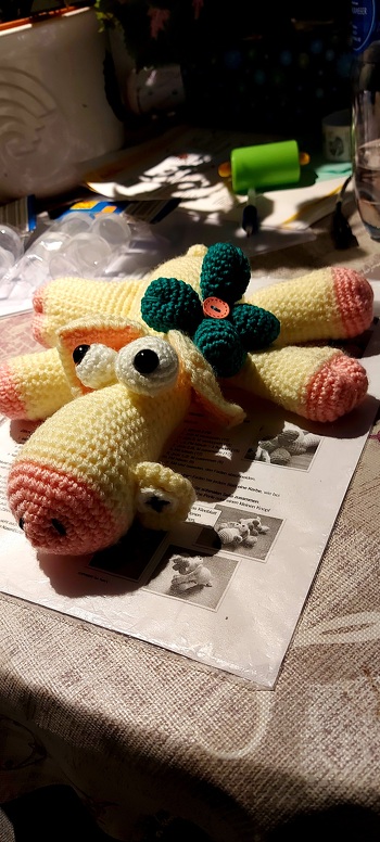 Grunzhilde ist einfach zu häkeln.