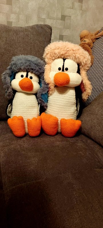 Ping &amp; Pong die Pinguine - Häkelanleitung von Diana´s kleiner Häkelshop