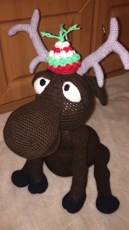 Crochet Pattern &quot;Sören&quot; The Reindeer