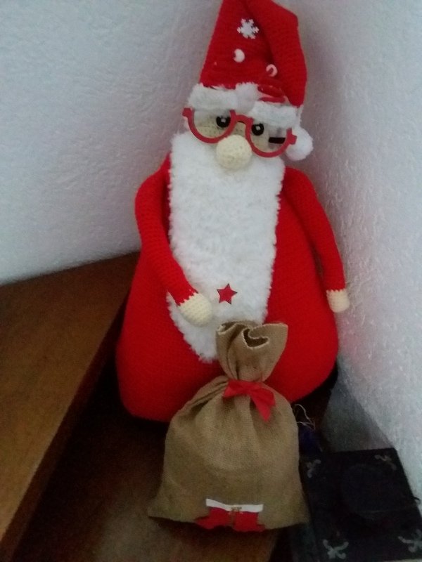 Häkelanleitung Weihnachtsmann "Willi"