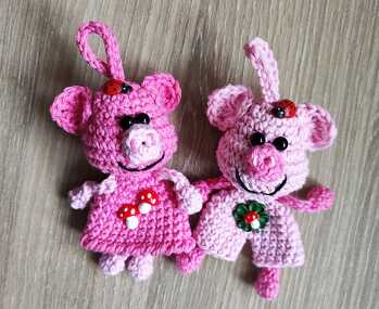 Silvester kann kommen und dazu braucht man Glücksschweine