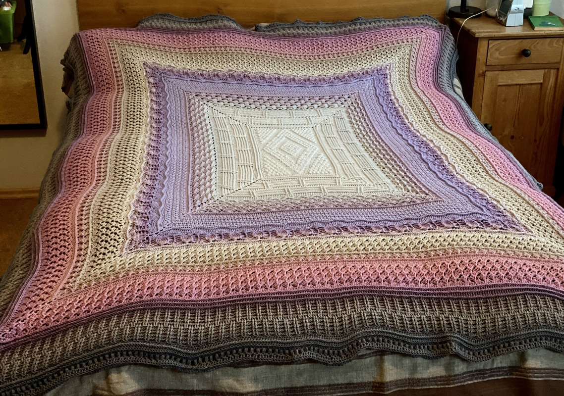 Snuggle up blanket - Mystery CAL 2021