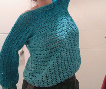 Häkelpulli sunrise von mili super schnell zu häkeln.