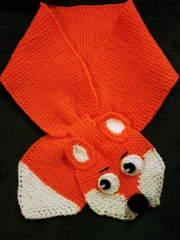 Schals mit Tiermotiven Strickanleitung Vers. 2