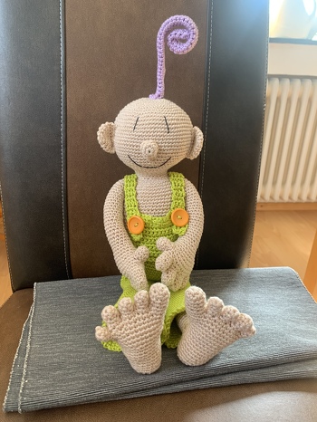 Yogi nach Anleitung von Der MaschenTante. Eine echt gelungen Anleitung.