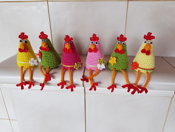 Tolle Anleitung, tolle Hühner. Schnell und einfach - das macht Spaß!