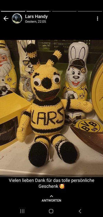 Mein Sohn war glücklich .