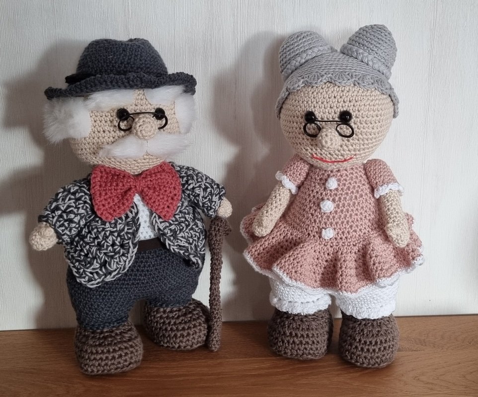 Opa Gustl 30 cm Dekofigur Großeltern Geburtstag Hochzeit Vatertag