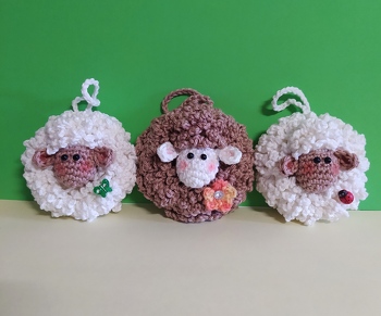 Es hat spaß gemacht die niedlichen Lämmchen nachzuarbeiten!