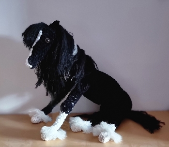 Habe es geschafft und bin ganz begeistert! Meine Bonita ist toll geworden.
Arbeit u. Foto von mir nach der obigen Anleitung gehäkelt.