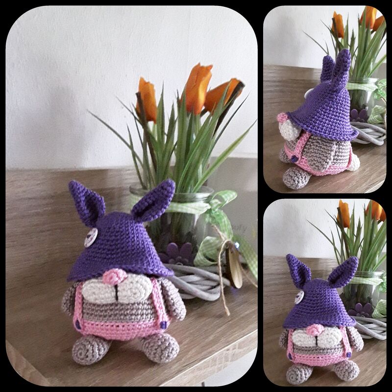 Easter Bunny Gnome - Crochet Pattern