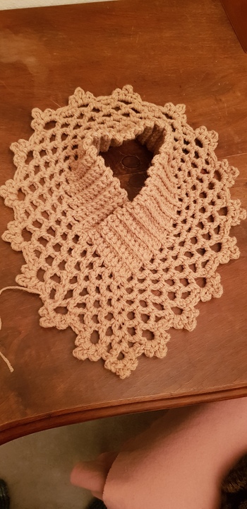 Supereinfach mit der Anleitung von Petra Perle, und sehr schnell fertig mit dem dicken Garn.