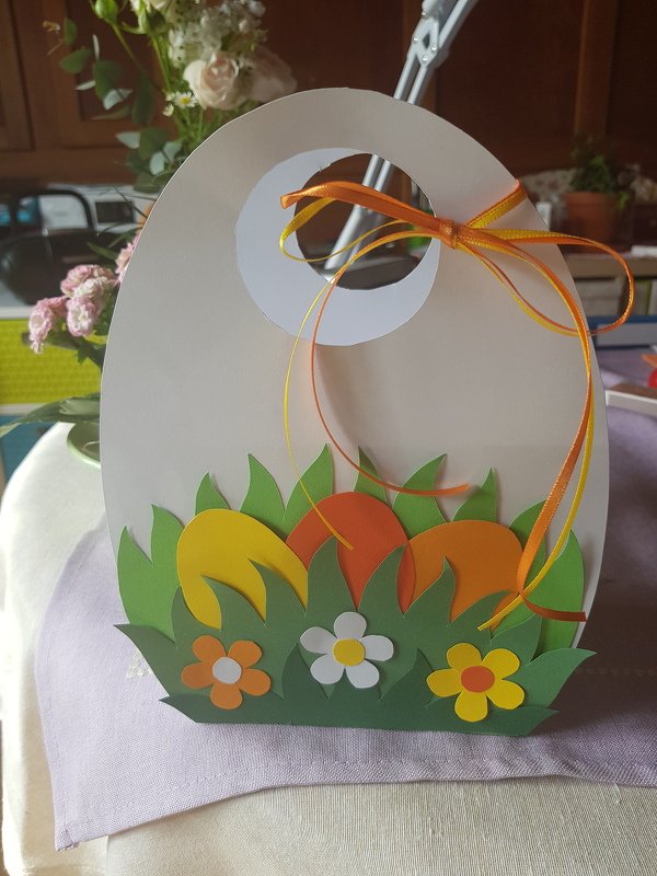 Geschenktasche für Ostern – Bastelvorlagen und Anleitung