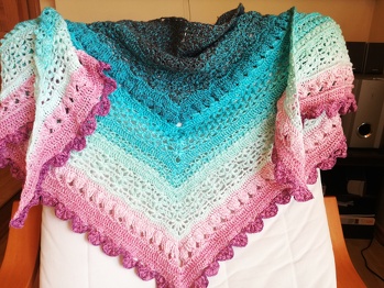 Mein Masala Wonder Tuch: ich hatte sehr viel Freude an der Arbeit!