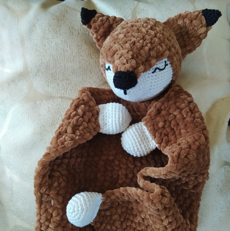 Crochet Pattern - Comforter Fox (Cuddly Fox)