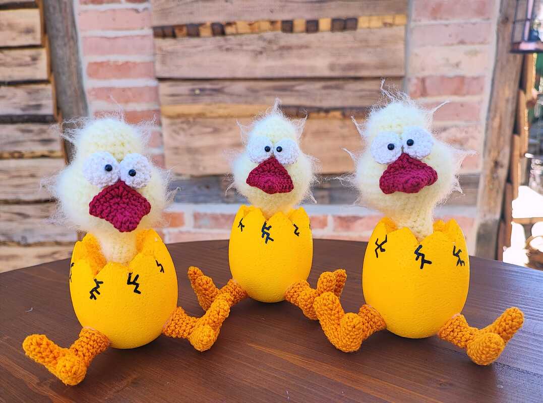 neue Glupschis "der Schlüpftag" lustige bunte Deko