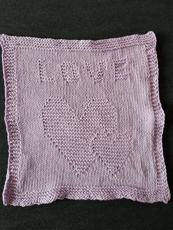 Die Waschlsppen dind schnell gestrickt und die Anleitung ist sehr gut beschrieben.