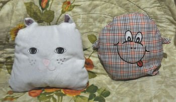 nochmal zwei Kuschelkissele