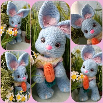 Sooo eine zauberhafte, liebevolle und detaillierte Anleitung. Viele Bilder und zusätzliche Erklärungen. 💞
Marili Designs
Hase Benny 🐰🐇❤