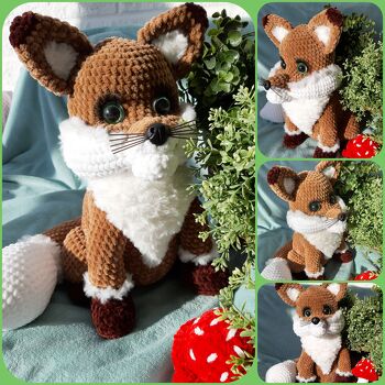 Ein zauberhaftes Ergebnis durch eine wundervolle und detaillierte Anleitung. Schritt für Schritt beschrieben und bebildert👍🏻😍
Marili Designs
Fuchs Franky Junior 🦊💞